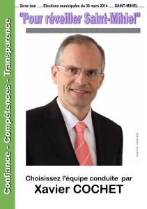 Campagne du 2e tour des municipales 2014 à Saint-Mihiel